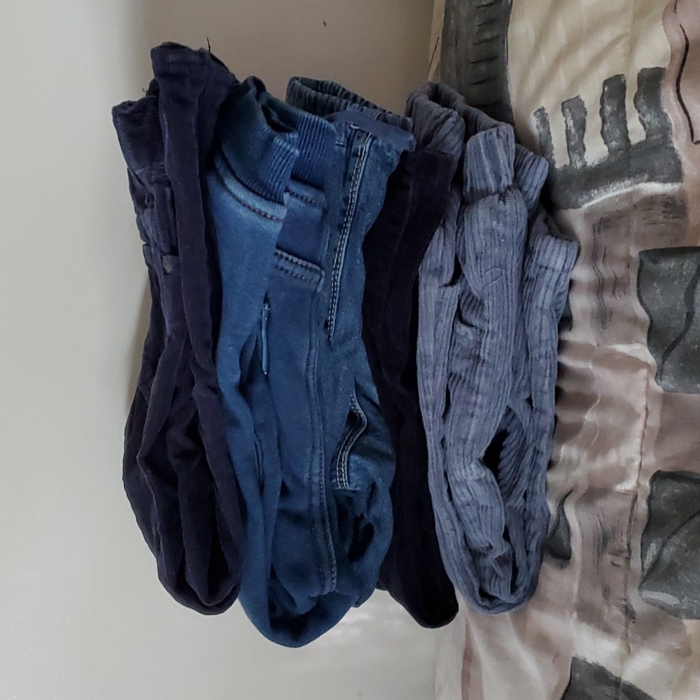 Corduroy and full lined jeans bundle of 5